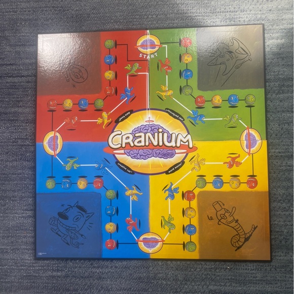 ⭐️Hasbro ⭐️ Cranium Board Game with 60 Card Bonus Family Pack - Picture 7 of 9